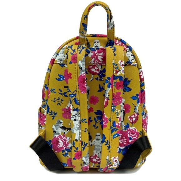NWT Floral AOP Storm Trooper Loungefly backpack - Picture 9 of 9